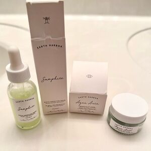 Earth Harbor Samphire Serum and Aqua Aura Cream Set